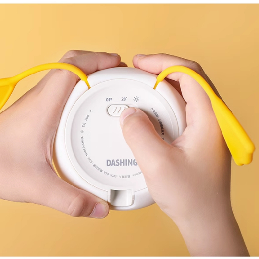 Đèn Ngủ, đèn trang trí bàn làm việc LED Silicon Hình Con Vịt ánh sáng vàng Bảo Vệ Mắt