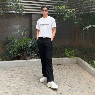 Áo Phông C0LUMBIA Nam Nữ Basic, Trẻ Trung