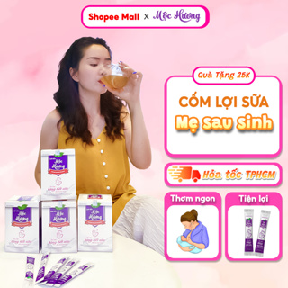 Cốm Lợi Sữa Mộc Hương Giúp Tăng Lượng Sữa Gấp Đôi, Mát Sữa Cho Mẹ và Bé