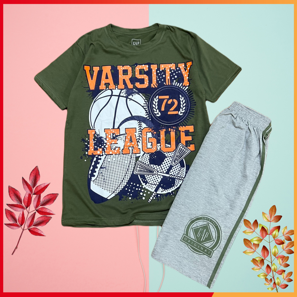 Đồ Bộ Bé Trai Đại Cồ 47kg-75kg Thun Cotton Co Giãn 4 Chiều Mềm Mát Hút Mồ Hôi Form Rộng.1654