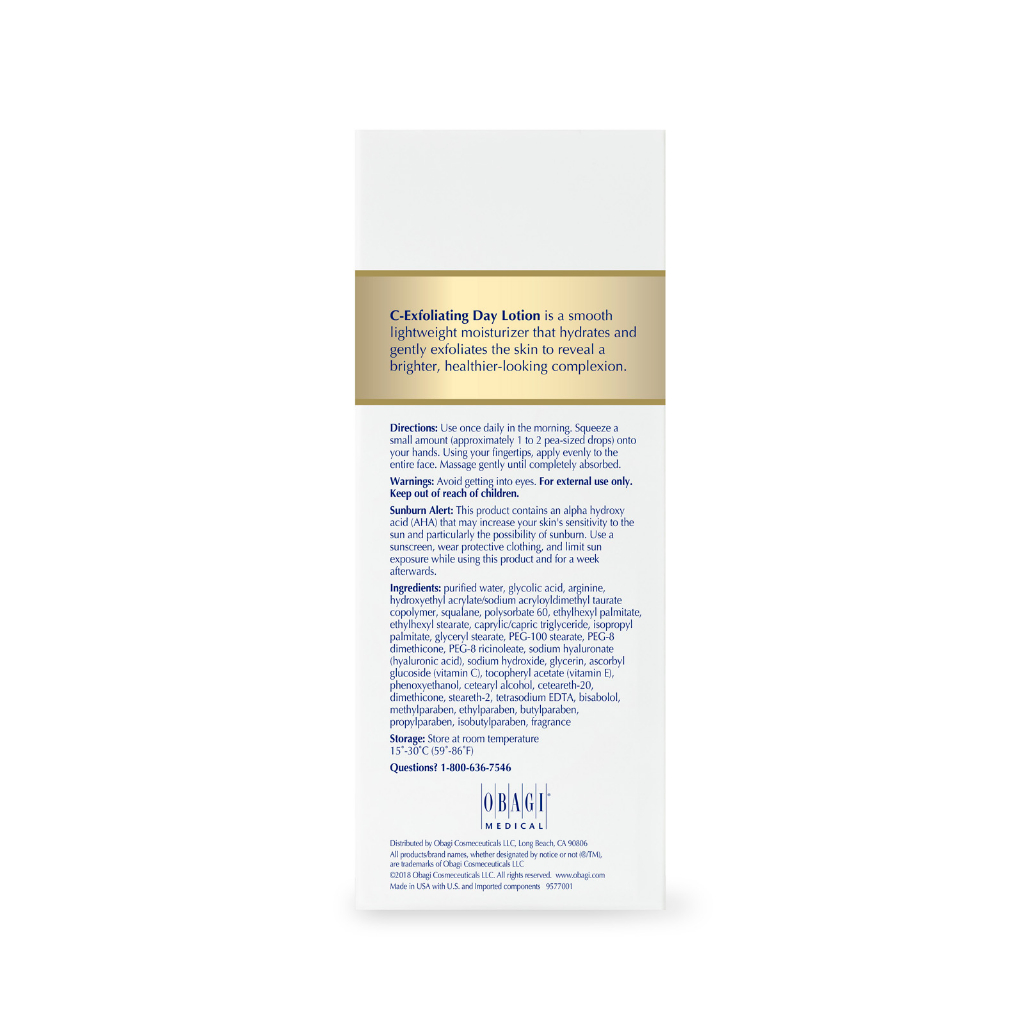 Lotion làm mới và tái tạo da ban ngày Obagi C Rx Exfoliating Day Lotion 57ml