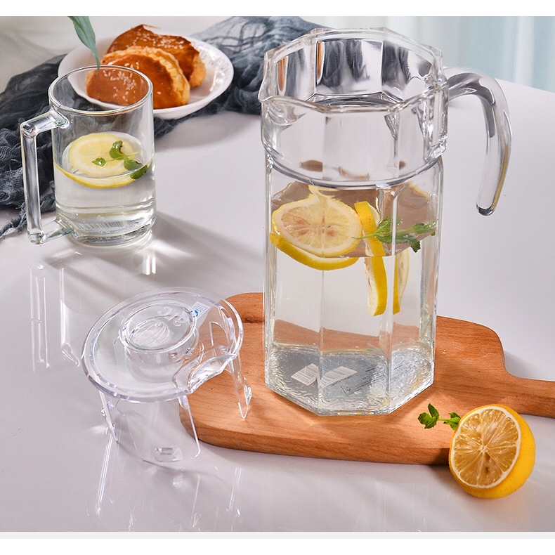 Bình đựng nước thủy tinh Luminarc Octime 1.6L - G2665 | Hàng chính hãng