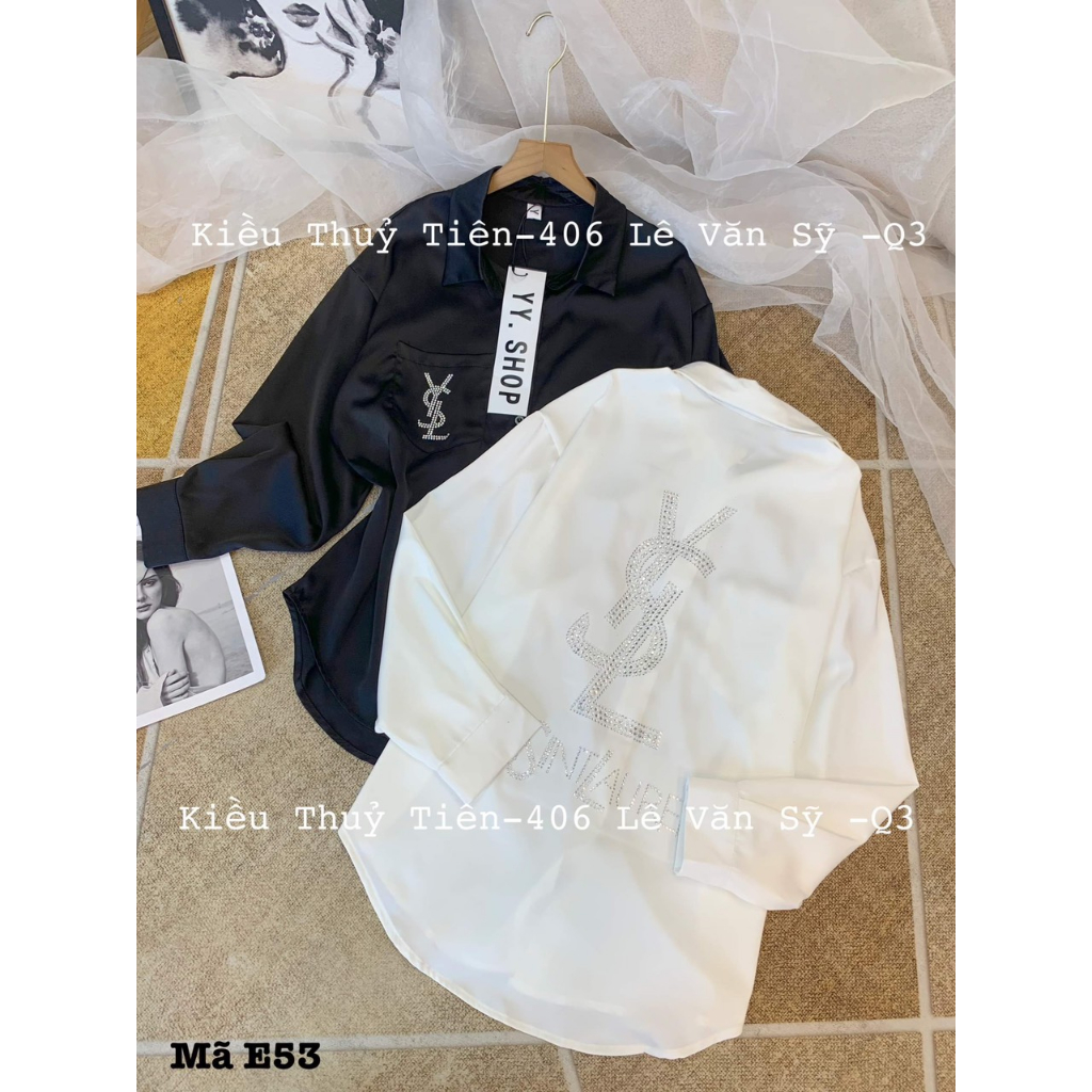 Áo somi lụa cao cấp không nhăn size Sm T6