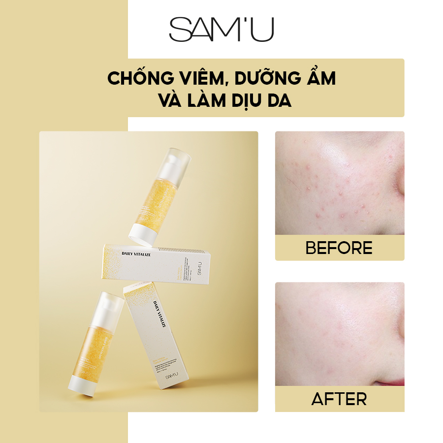 Tinh Chất Dưỡng Sáng Da SAM'U DAILY VITALIZE CAPSULE SERUM 35ml