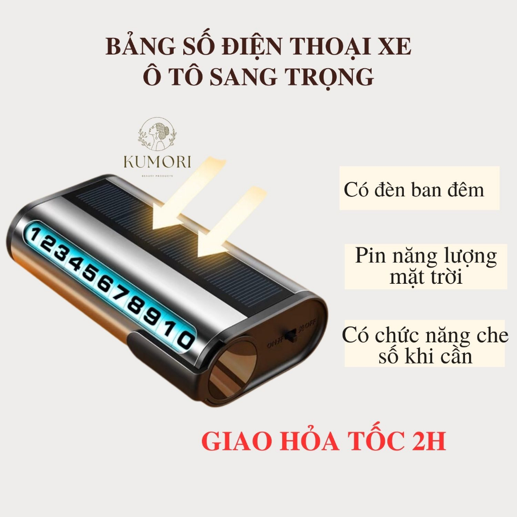 BẢNG SỐ ĐIỆN THOẠI Ô TÔ NÚM XOAY CÓ ĐÈN BAN ĐÊM hộp để lại số điện thoại khi đậu xe có đèn khi trời tối