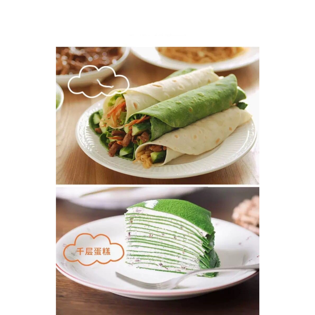 Máy Làm Bánh Crepe Màu Hồng, Bánh Cuốn, Bánh Tráng Cao Cấp SH-111 Công Suất 600W