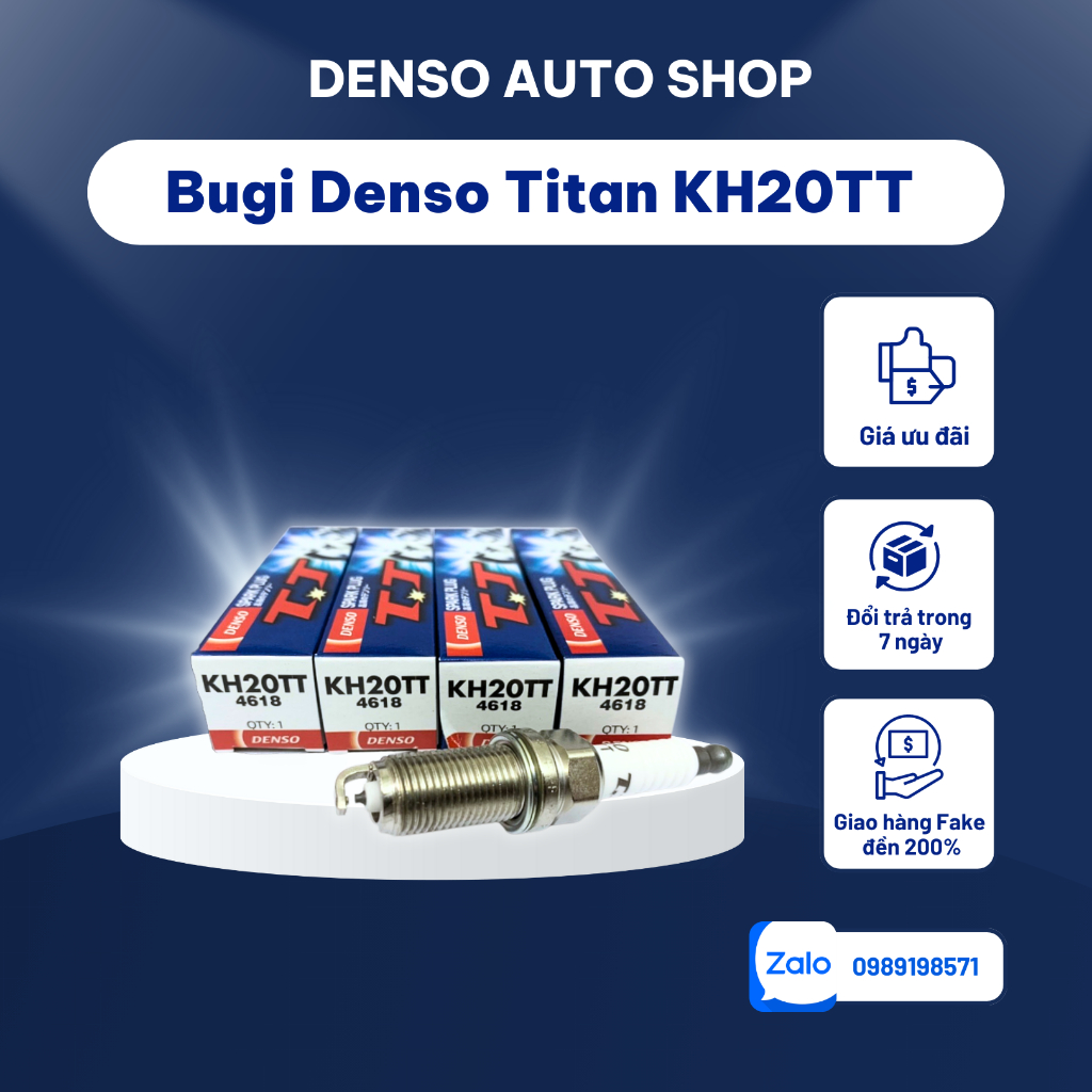 BUGI DENSO TITAN KH20TT (XUẤT XỨ DENSO INDONESIA)