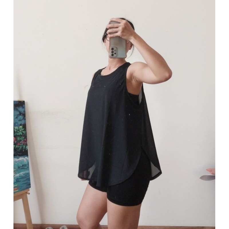 ÁO TANK TOP NỮ TẬP GYM VẢI LƯỚI SIÊU THOÁNG MÁT THOẢI MÁI VẬN ĐỘNG