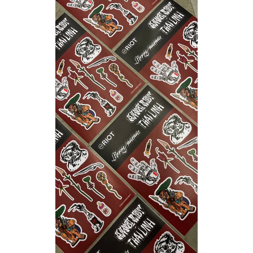 Sticker Pack Sorry Mama HANOI RIOT G0022