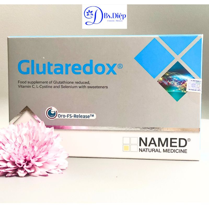 Viên ngậm Glutaredox làm sáng da hiệu quả, thải độc gan, chống lão hoá và tăng cường miễn dịch