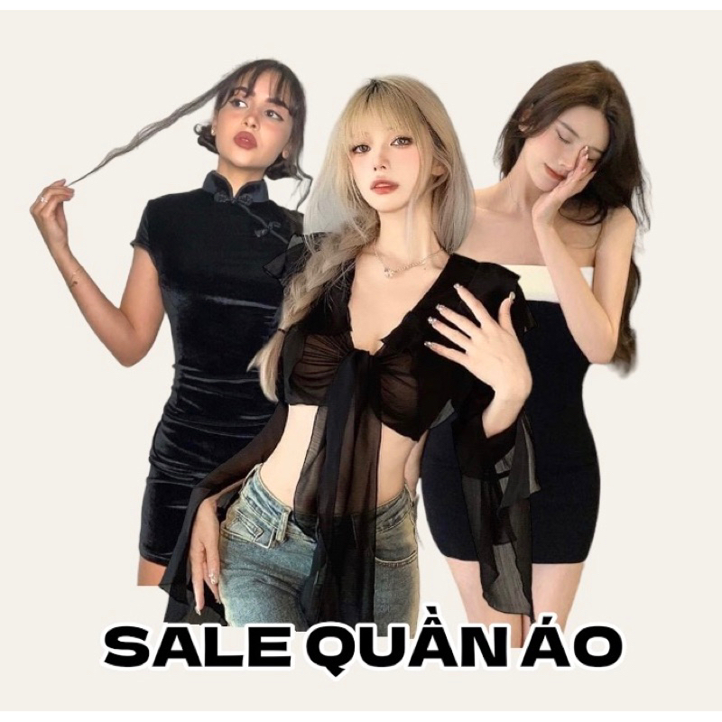 💗SALE QUẦN ÁO (croptop, váy, áo,…)💗Logod.sale