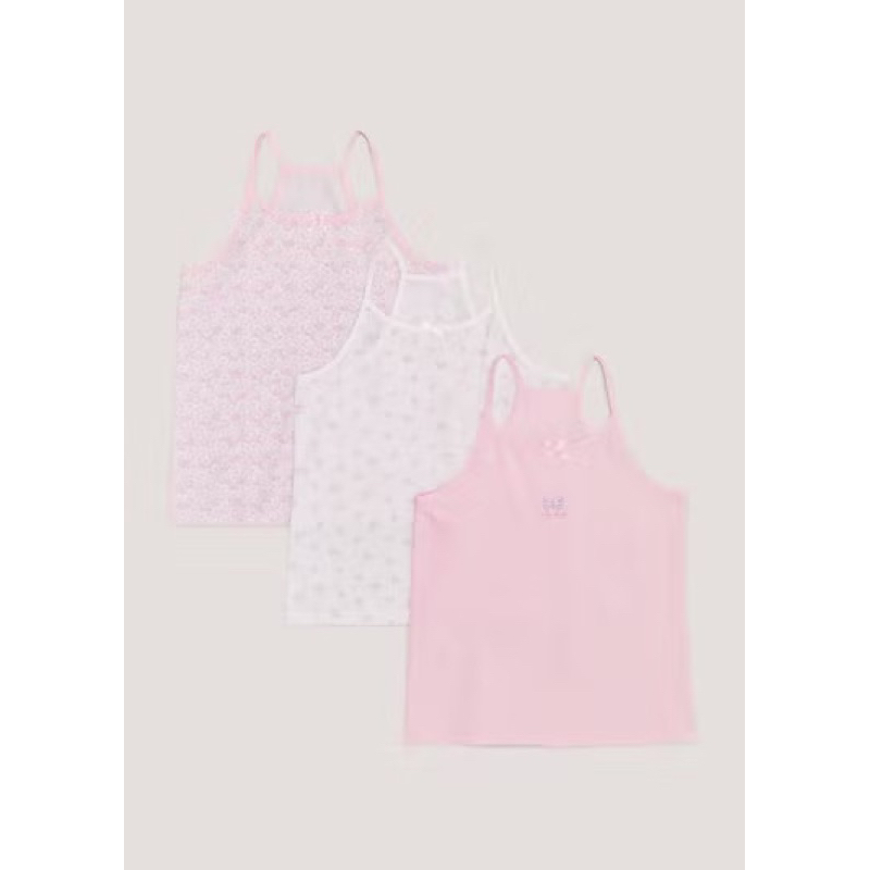 (M142)Áo ba lỗ mỏng bé gái Matalan UK