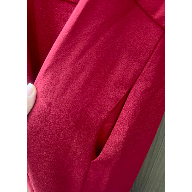 Jumpsuit đỏ nơ vai Julia Jordan size 8