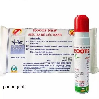 Kích ra rễ cực mạnh roots new lọ dạng nước 20 .