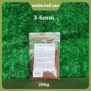 Đá nham thạch Lava Đỏ trồng sen đá, xương rồng, cây kiểng Đá nham thạch đỏ nhiều khoáng chất tự nhiên