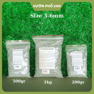 Đá khoáng Zeolite đá rải chậu sen đá xương rồng Giá thể trồng sen đá giữ nước giữ ẩm có tính kiềm