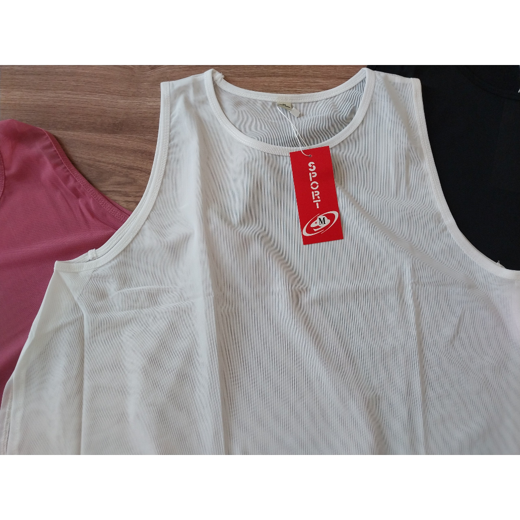 ÁO TANK TOP NỮ TẬP GYM VẢI LƯỚI SIÊU THOÁNG MÁT THOẢI MÁI VẬN ĐỘNG
