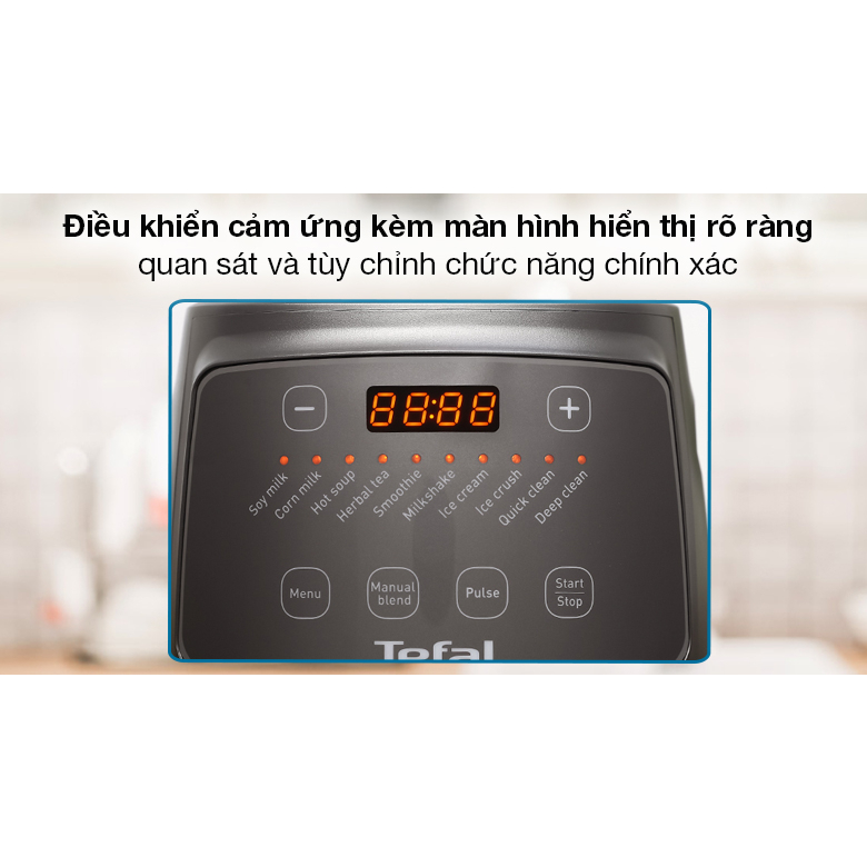 Máy Làm Sữa Hạt Đa Năng Xay Sinh Tố Tefal BL967B66- Hàng Chính Hãng, Bảo Hành Toàn Quốc