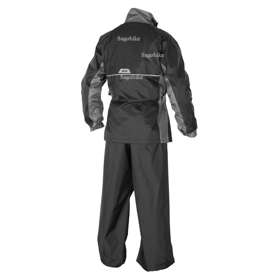 Áo mưa bộ Givi RRS07, áo mưa chống thấm givi