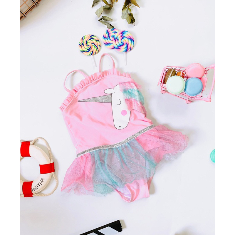 [THANH LÝ ĐỒ BƠI LỖI] Đồ bơi bé trai bé gái tay dài