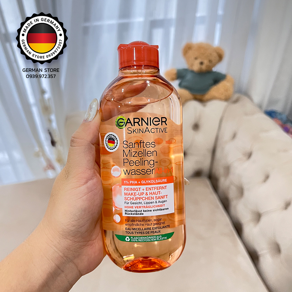 NƯỚC TẨY TRANG GARNIER 🇩🇪 Mizellen Reinigungswasser All in 1 , 400 ml