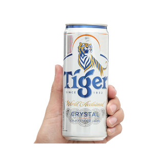 Thùng 20 lon bia Tiger Crystal 330ml