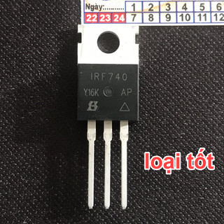 IRF740N MOSFET KÊNH N IRF740 TO220 10A 400V