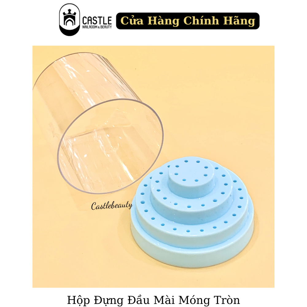 Hộp Đựng Đầu Mài Móng Tròn