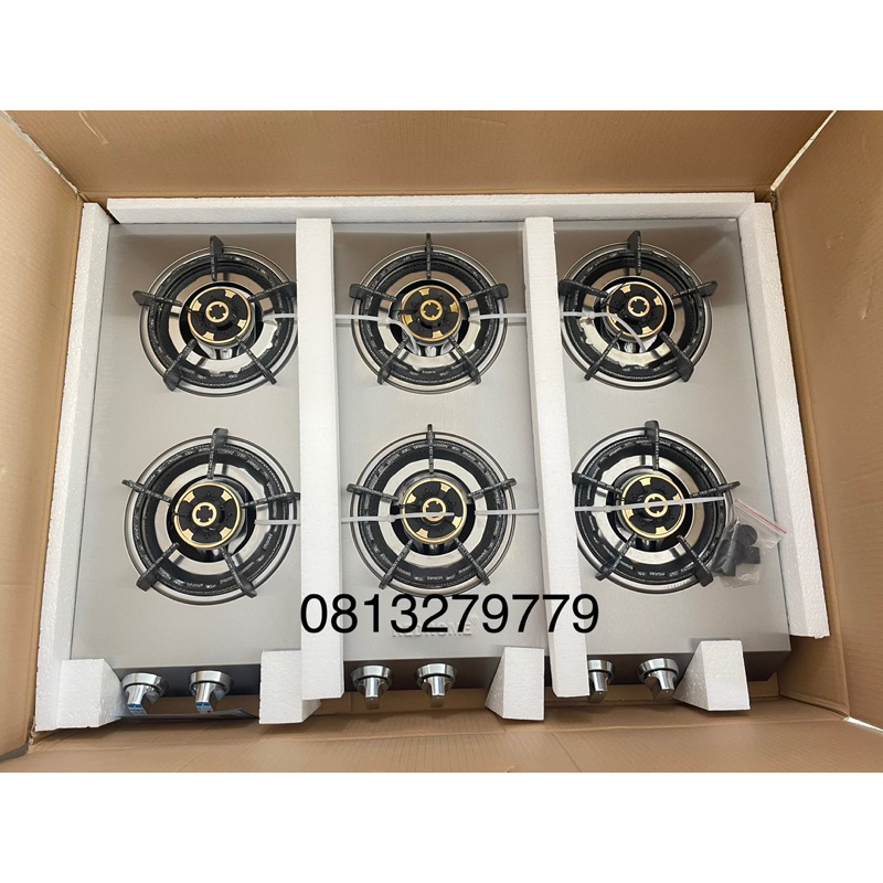 Bếp gas 6 lò  RH306Q