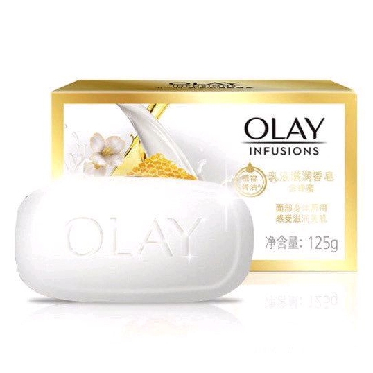 Xà Phòng Tắm Trắng Da Olay 125gr Giúp Da Sạch Sâu Và Trắng Sáng Mịn Mướt, Giảm Thâm Sạm
