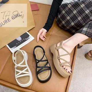 Dép sandal đế xuồng dây đan chéo hàng cao cấp đi êm chân