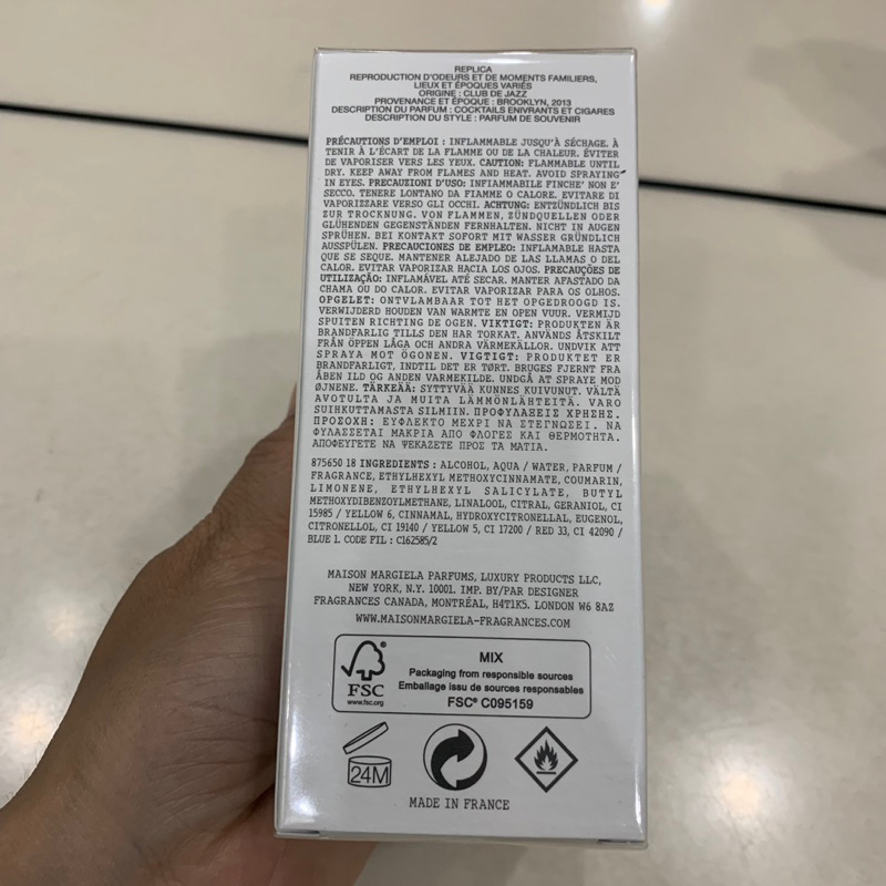 Nước hoa Maison Margiela Replica Jazz Club 100ml full seal