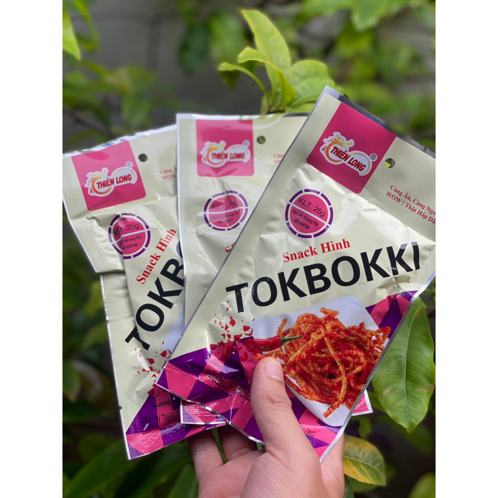 Gói snack cay TokBokki