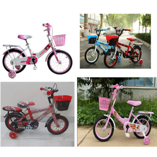 XE ĐẠP TRẺ EM CHO BÉ GÁI & BÉ TRAI 12 INH - 14 INCH  - 16 INCH (3-8 TUỔI)