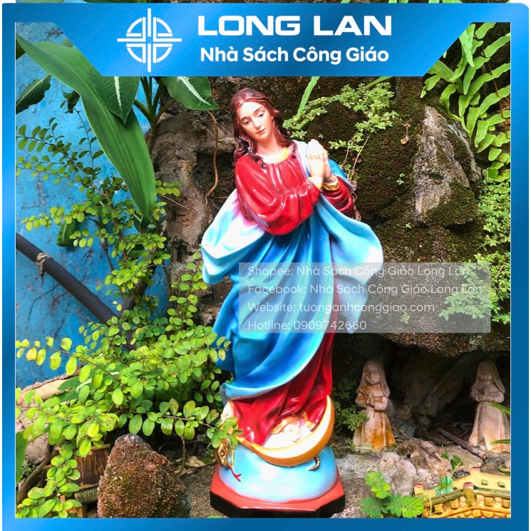 TƯỢNG MẸ VÔ NHIỄM 30CM- QUÀ TẶNG CÔNG GIÁO