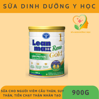 Sữa bột Lean max Rena Gold 1 - Dinh dưỡng tối ưu cho người suy thận - 900g