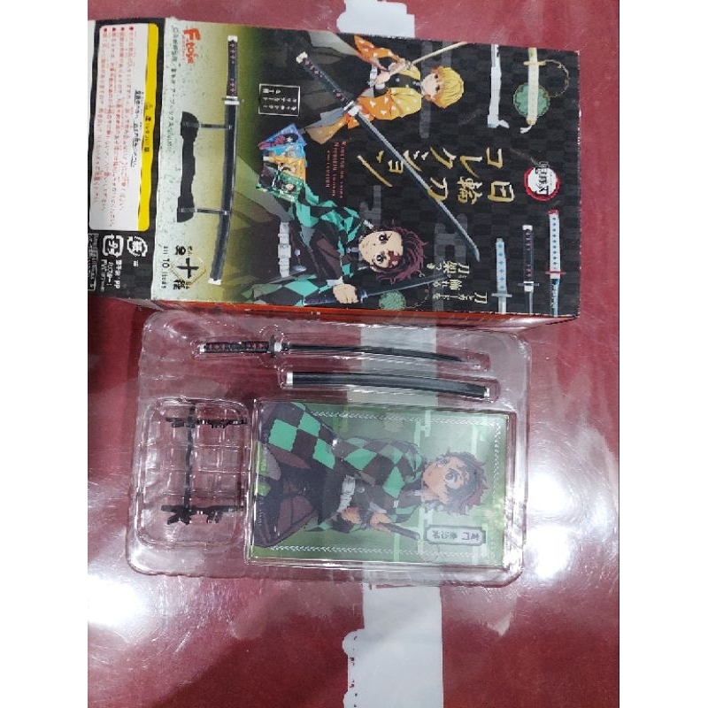 Card và kiếm mô hình nhân vật Kimetsu no Yaiba