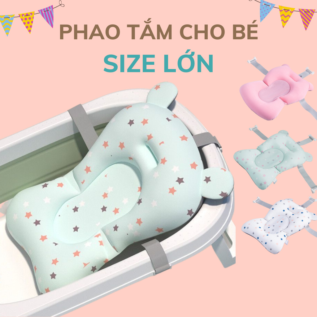 Phao tắm cho bé sơ sinh, Đệm tắm cho bé sơ sinh.