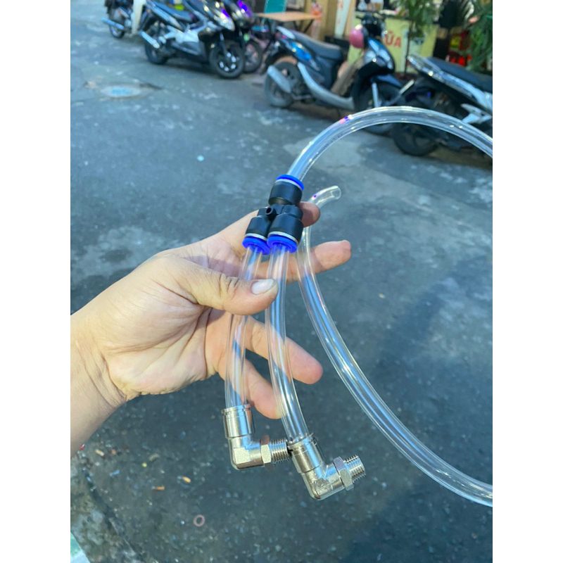 Đầu Thông Hơi cho xe máy đã lên máy lớn 54zz đổ lên