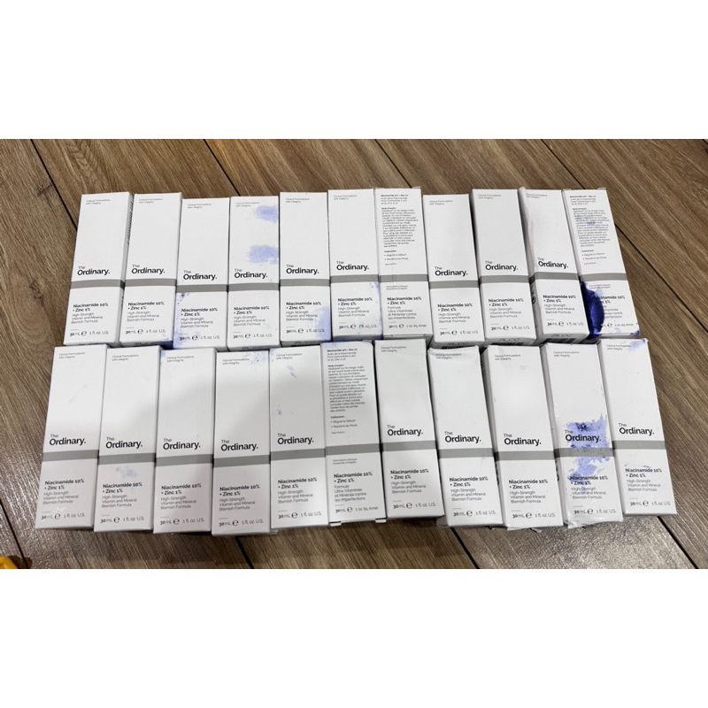 Thanh lý Niacinamide 10%, Salicylic Acid 2% vỏ móp, lem mực