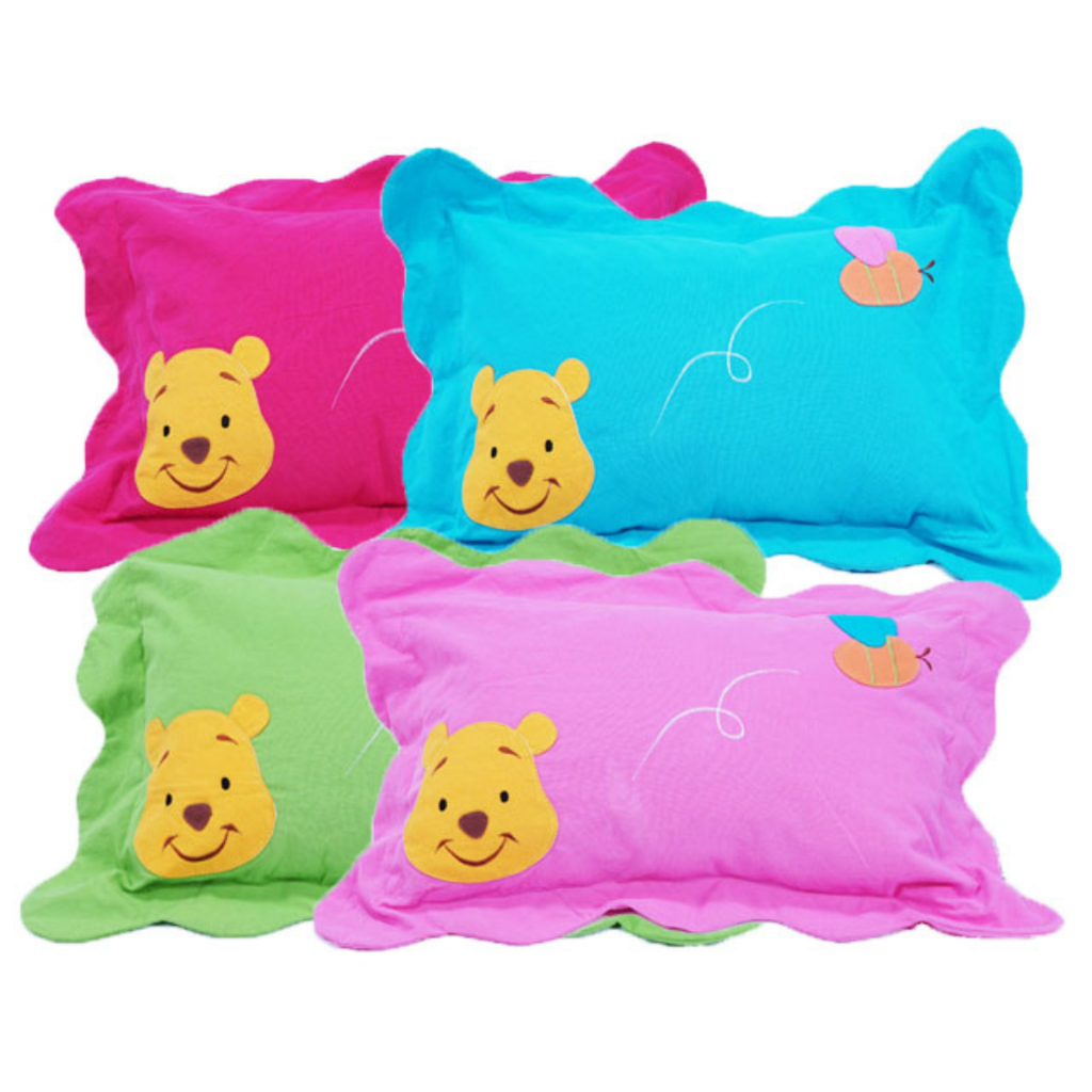 Gối nằm baby PINKISS có bèo kích thước 25x40cm