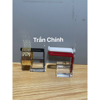 1 Đế mica trưng vòng simen 4cm,7cm,9cm,10cm có 3 màu đen trắng đỏ