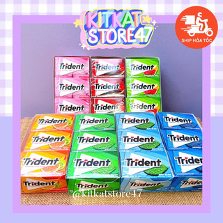 [ CHUẨN MỸ ] 7 VỊ KẸO SINGUM TRIDENT KHÔNG ĐƯỜNG CỦA MỸ