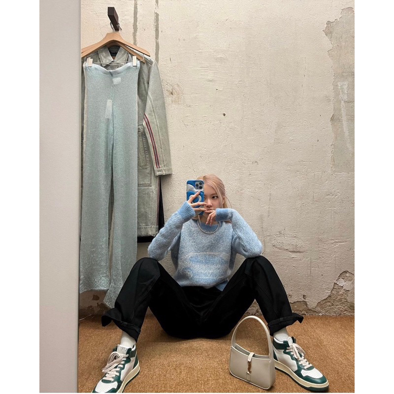 Giày sneaker Autry cổ cao hot hit giống Rosé,Jennie,Lisa Blackpink full box