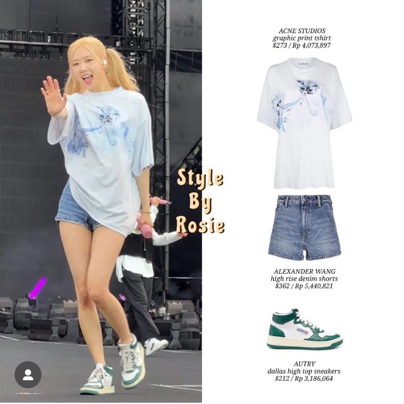 Giày sneaker Autry cổ cao hot hit giống Rosé,Jennie,Lisa Blackpink full box