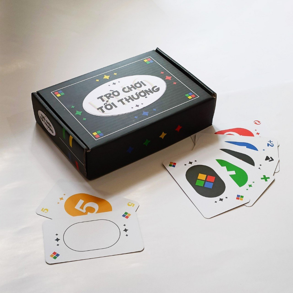 Bộ bài TRÒ CHƠI TỐI THƯỢNG gồm 174 lá, bộ bài ĐẦY ĐỦ NHẤT chơi siêu lầy lội cùng bạn bè gia đình.