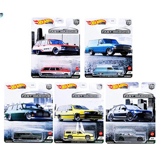 Xe mô hình Hot Wheels Premium Fast Wagon tỉ lệ 1/64