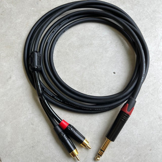 Dây tín hiệu đầu 6ly ste ra 2 đầu av 1-3-5m