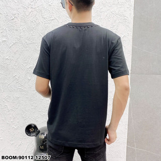Áo Thun Cotton Đính Đá  Cao Cấp Phong Cách