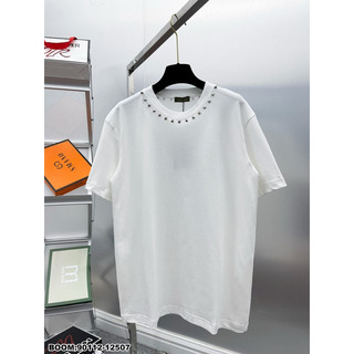 Áo Thun Cotton Đính Đá  Cao Cấp Phong Cách